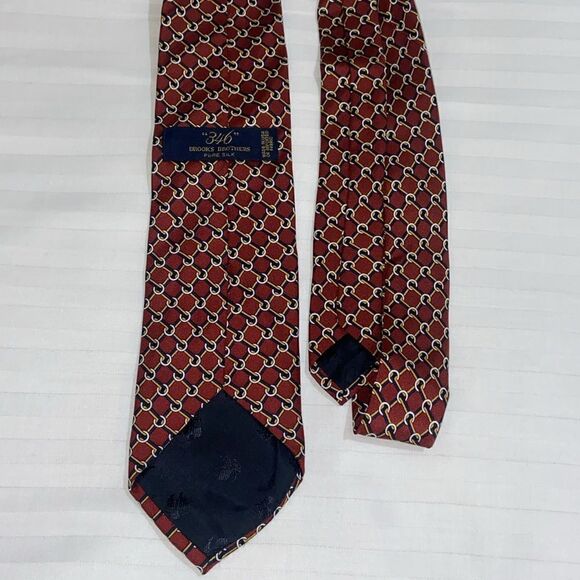 Brooks Brothers 346 Silk Tie - Picture 3 of 5